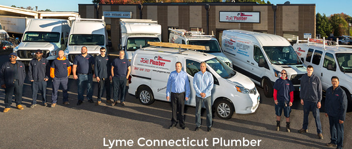 Lyme Plumber Truck